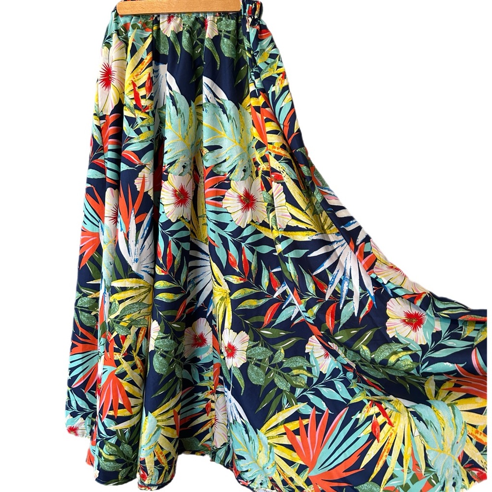 Floral Maxi Skirt